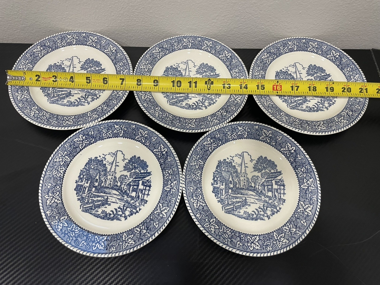 Vintage Homer Laughlin Stratwood Collection Shakespeare Country” dinnerware set