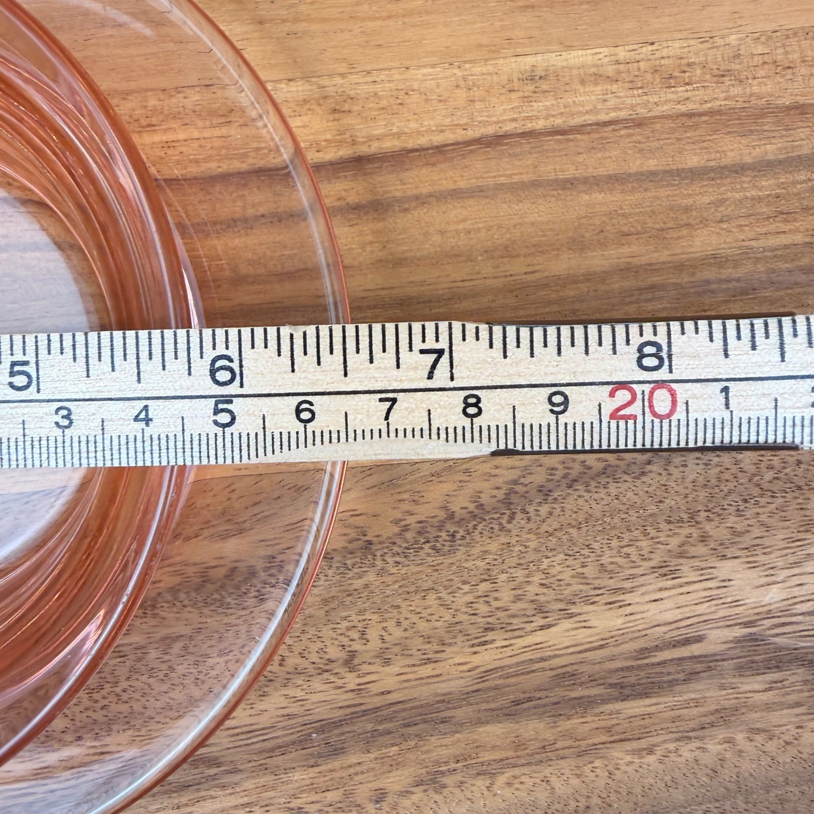 Tiffin Pink Depression Glass Rolled Rim Mayonnaise Breakfast Bowl 7.75in