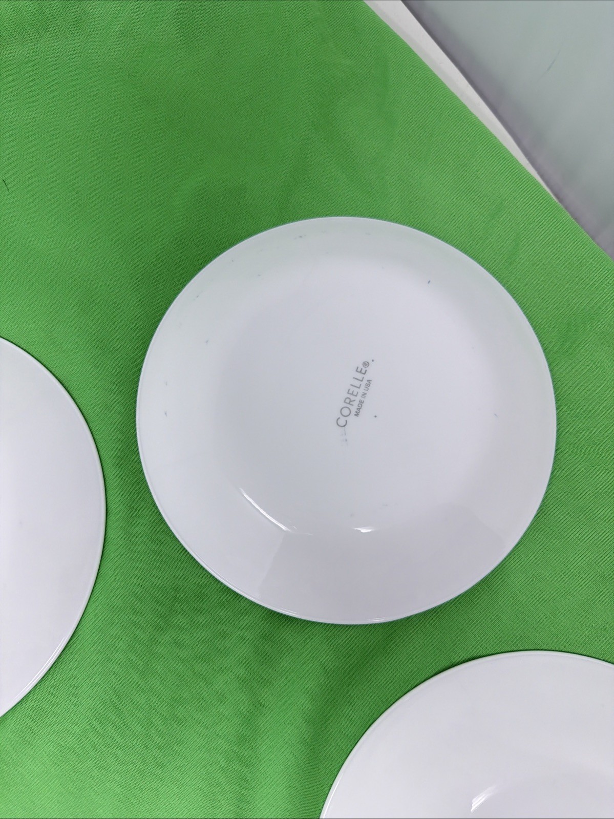 Set Of 6 Corelle Vitrelle Portofino Salad/Dessert Plates Blue Floral 6.75″