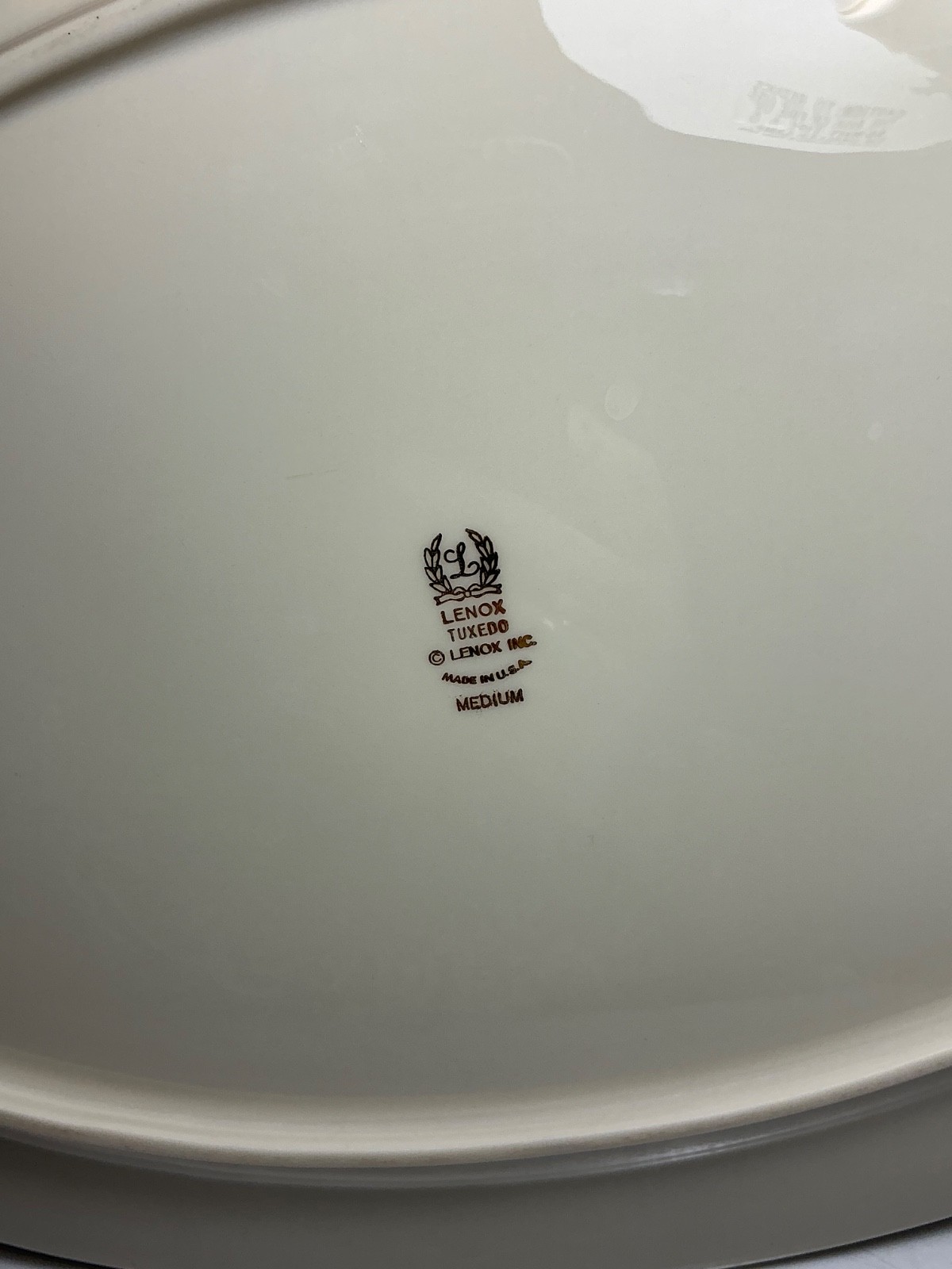 Vintage Lenox Tuxedo Pattern 16 inch Platter