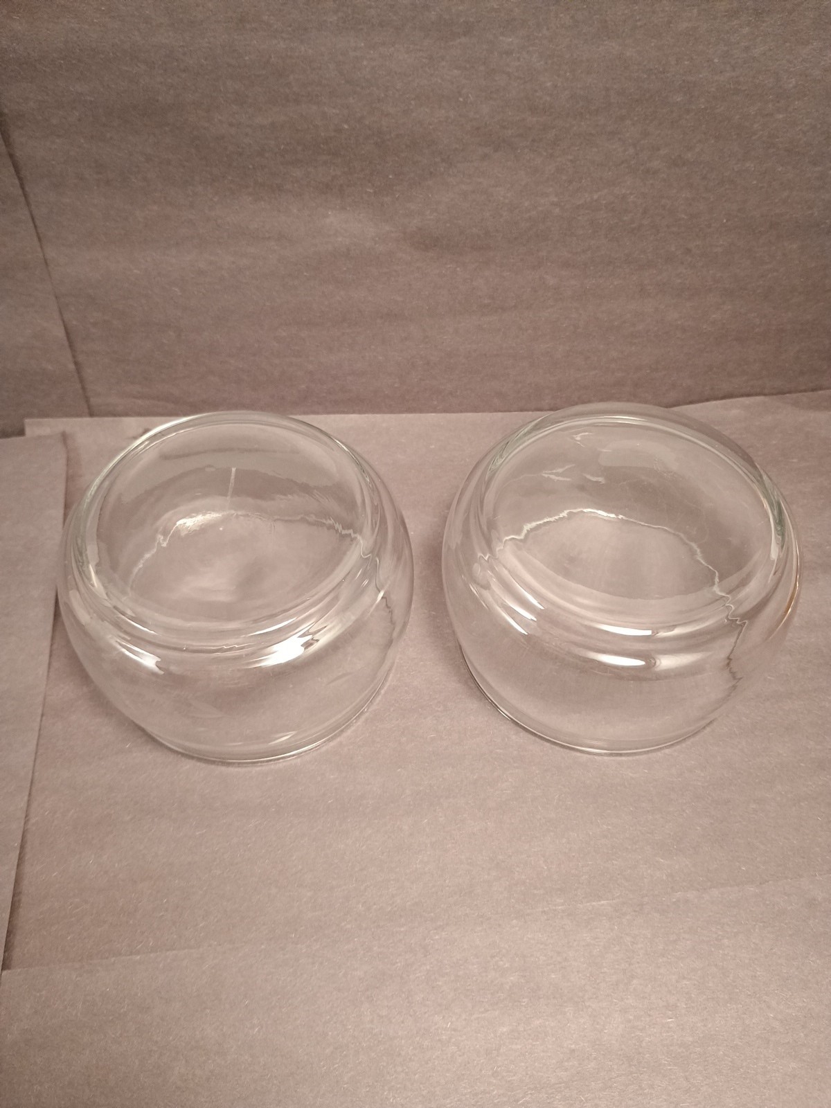 Princess House Crystal 3.5 In Bowls Handblown Set of 2