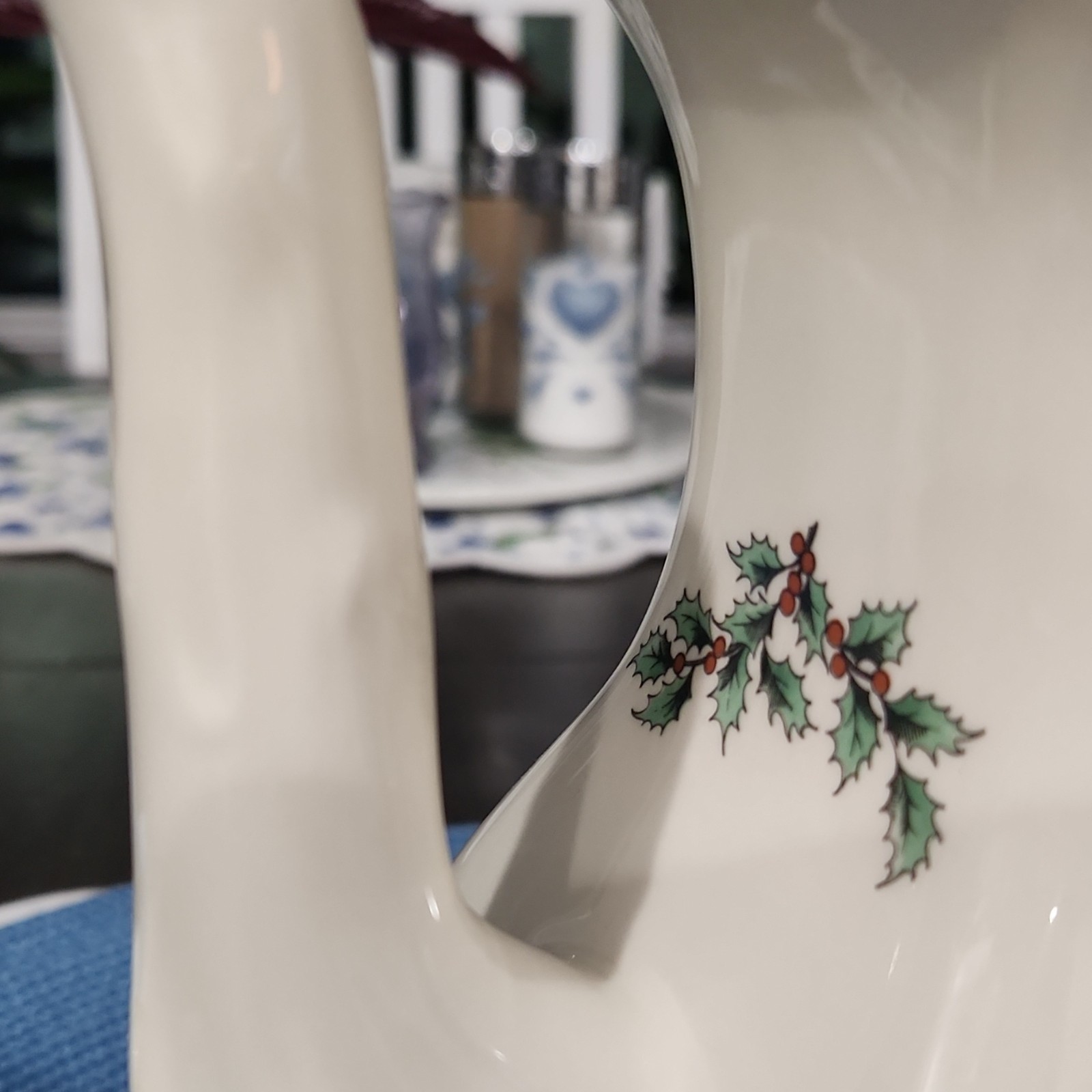 Spode Christmas Tree Coffee Pot w/ Lid 20 oz/5 Cup S3324-L England Ceramic 1987