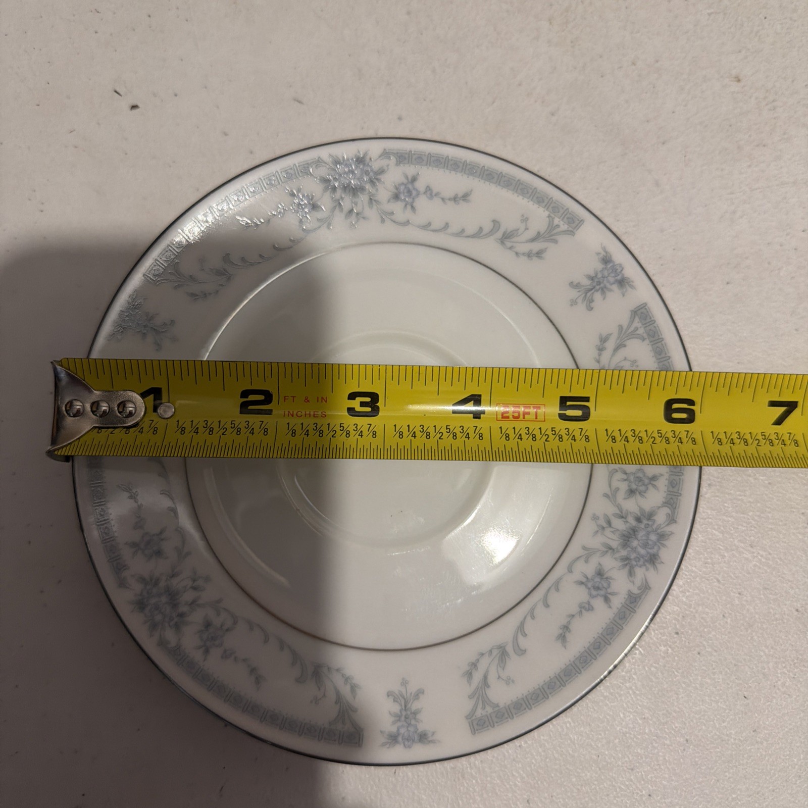 1985 Sheffield Blue Whisper Saucer