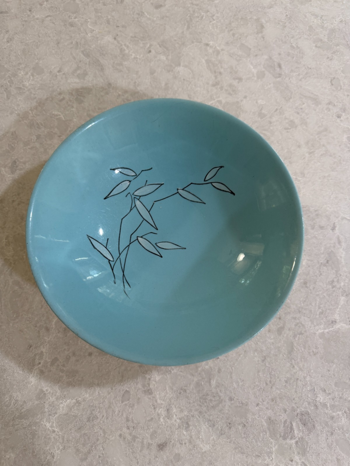 **Vintage** Blue Ridge Southern Pottery Hand Painted Made USA 9″