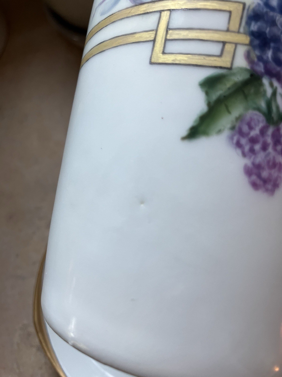 3pc Art Deco Rosenthal Donatello Bavaria Condensed Milk Holder Gold Porcelain