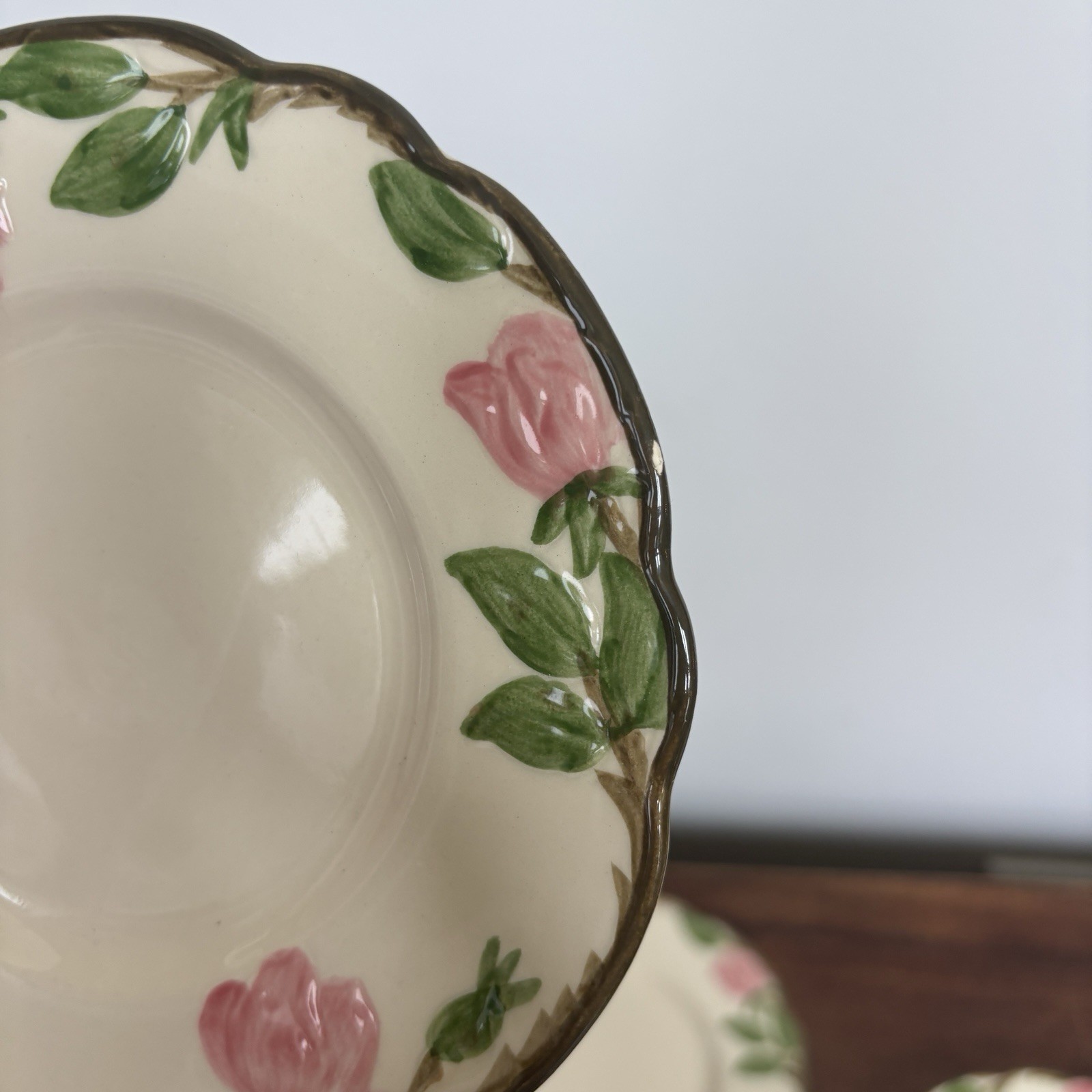 Franciscan Desert Rose Bread And Butter Plate 6 1/2″ – Set of 8 – Made in USA