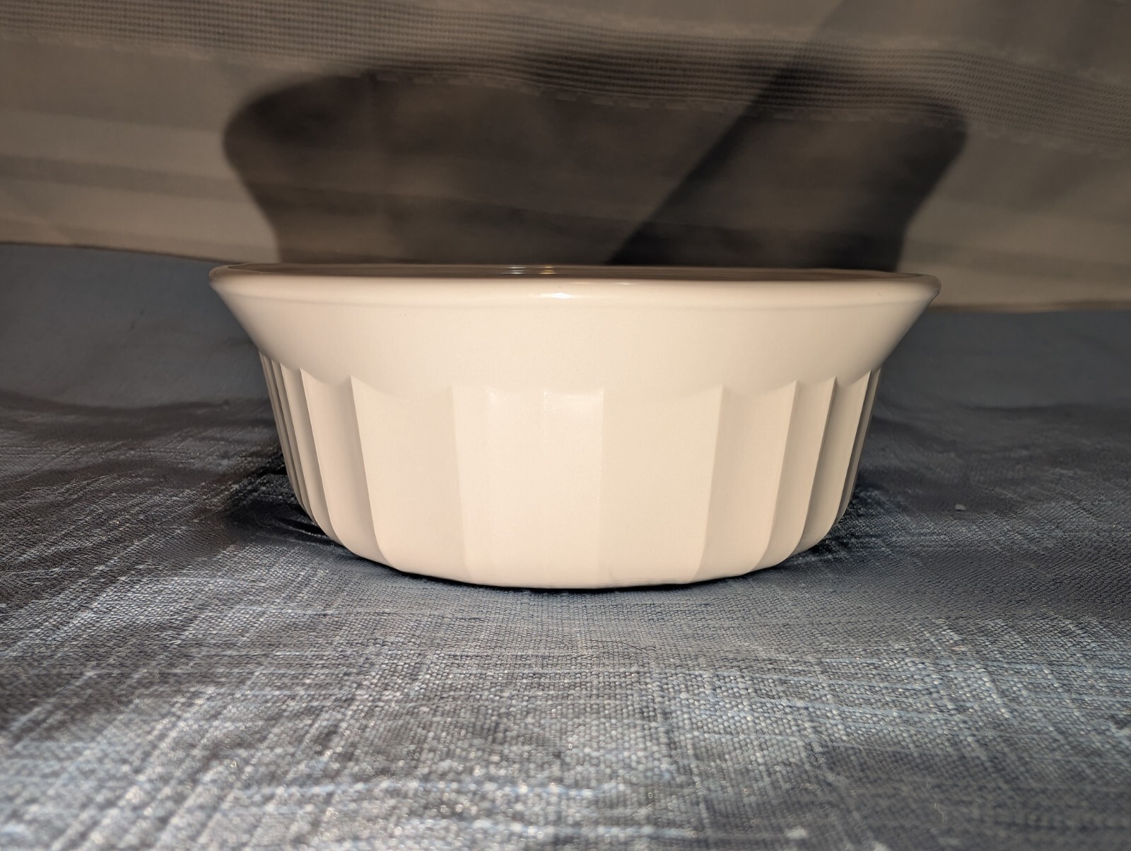 Corning Ware F-15-B French White Small Oval Casserole Baking Dish 15 oz 475 ML