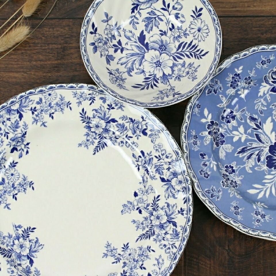 Johnson Brothers- Devon Cottage Plate, Bowl, Mug, tea cup & Saucer, Tea Sets