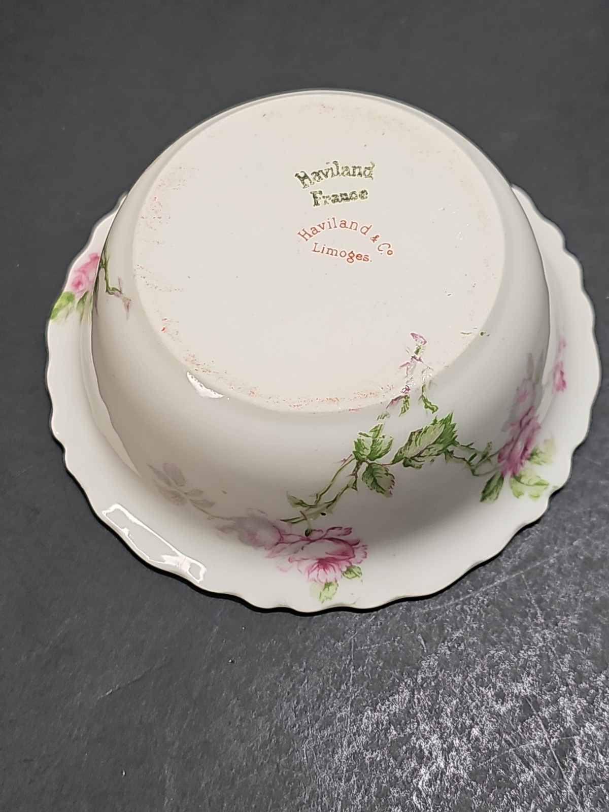 Haviland Limoges France Ramekin Bouillon Fruit Cup Bowl Set Of 2