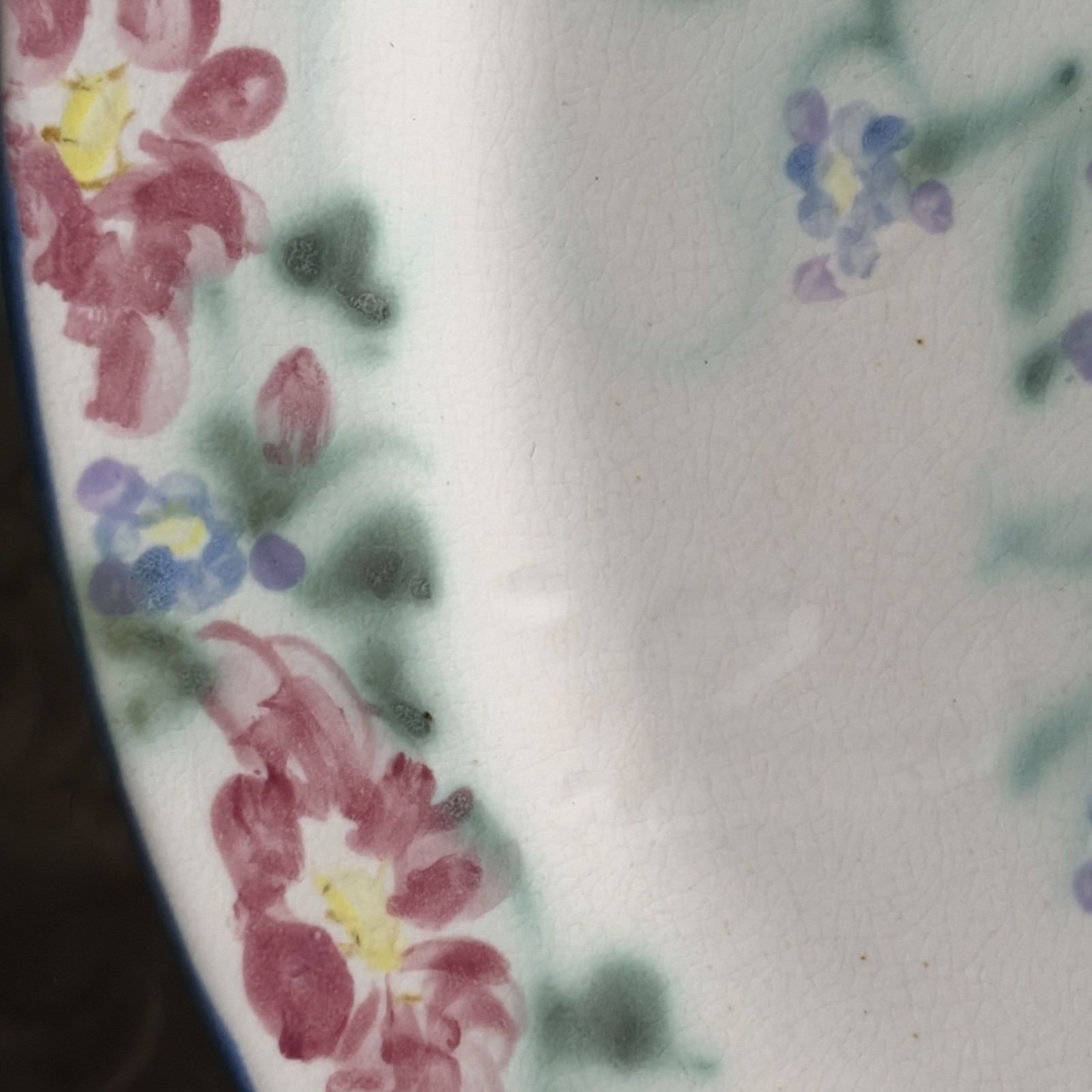 Clouds Folsom 1994 Oval Platter 18.5” X 13” Spring Flowers (355ME)