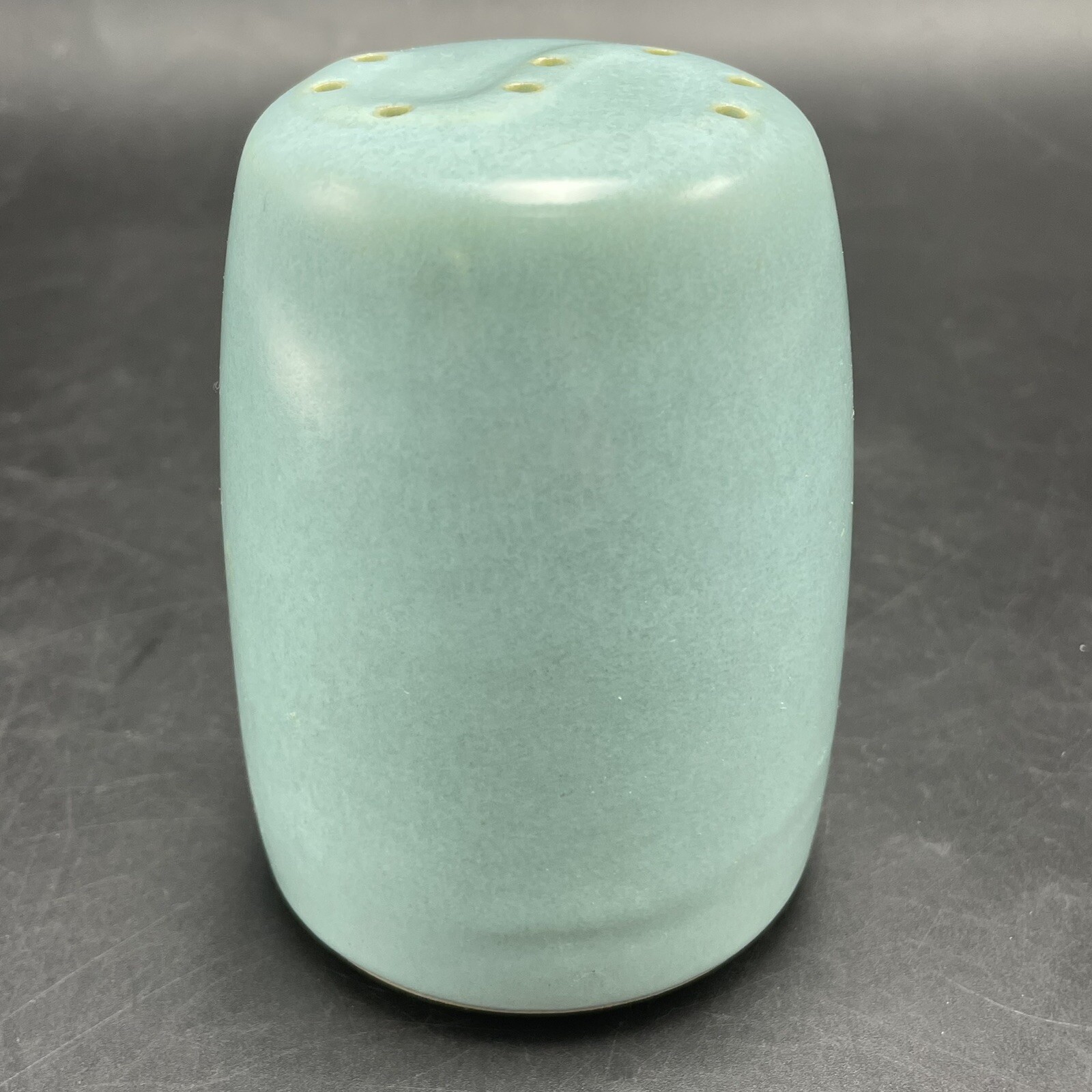 La Solana Pottery Vintage MCM Salt Shaker Turquoise Aqua Blue – Just One – Vtg