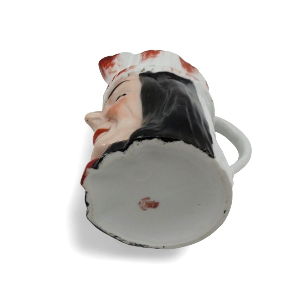 Ceramic Native American Chief Pitcher Creamer Vintage