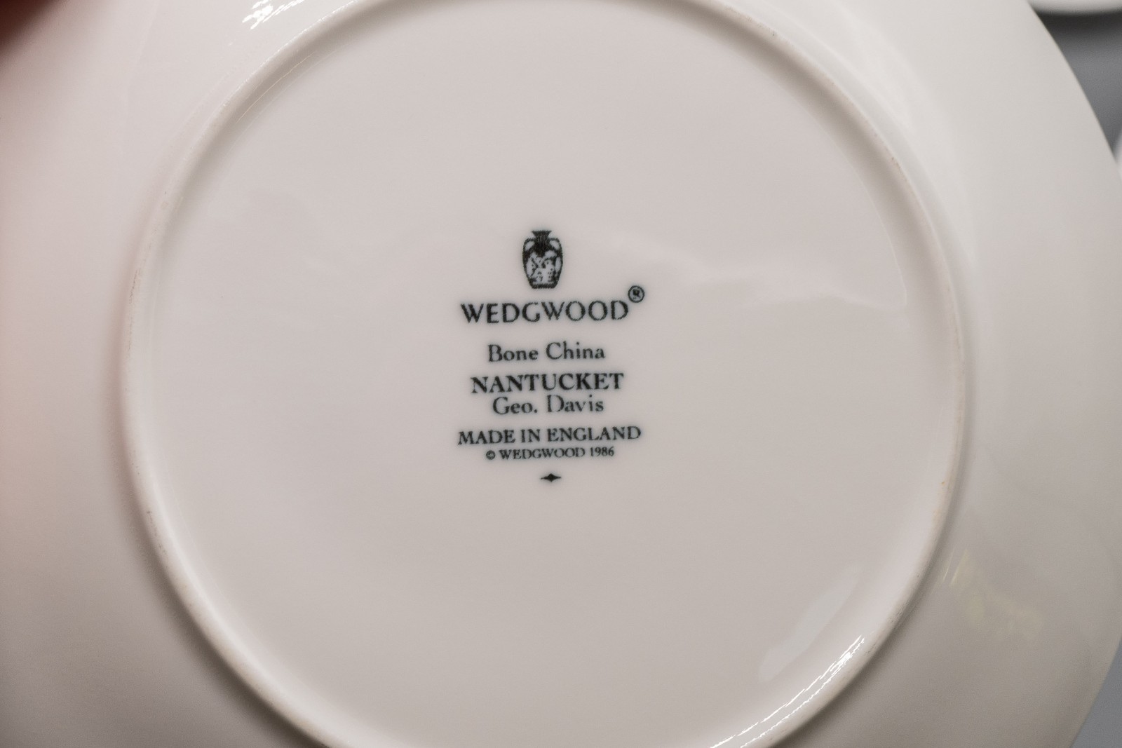 READ – Wedgwood Nantucket Bread Plates 5 7/8″ – Set of 7 – FREE USA SHIPPING