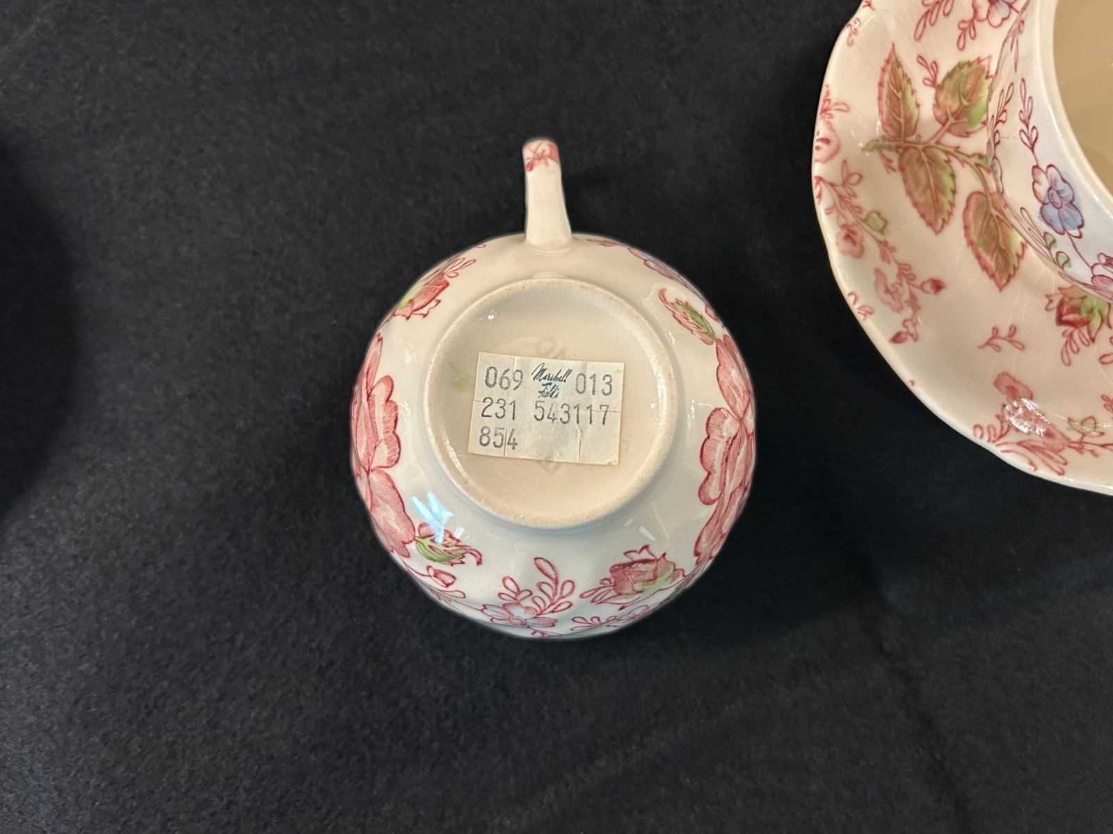 Johnson Bros Rose Chintz Tea Cup & Saucer Sets (8) Floral Chintz England