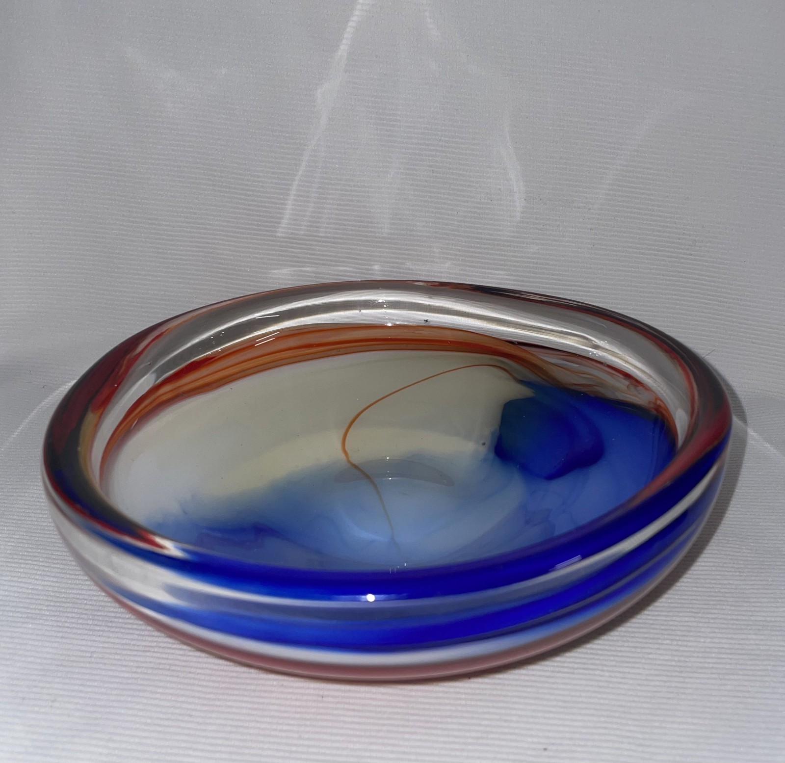 Murano Glass Multi-Color Bowl 3 Inches High