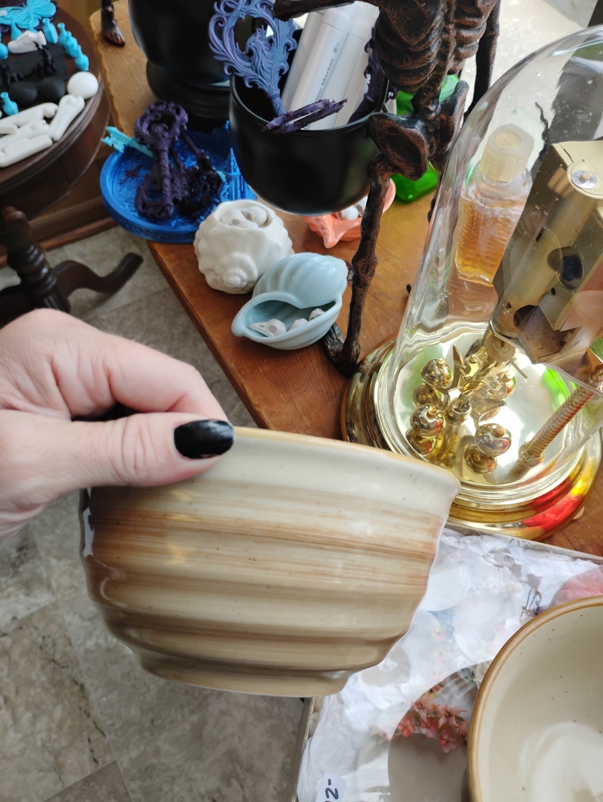 Pottery Like Bowls Set of 2
