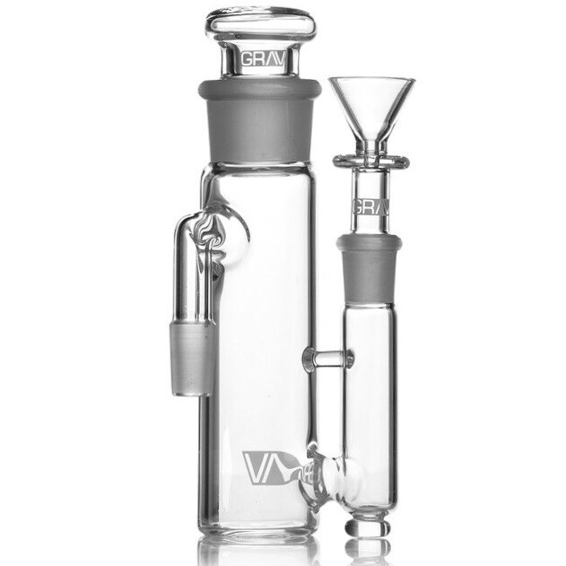 GRAV Labs 14mm Phoenix 90° Ash Catcher w/ Funnel Bowl