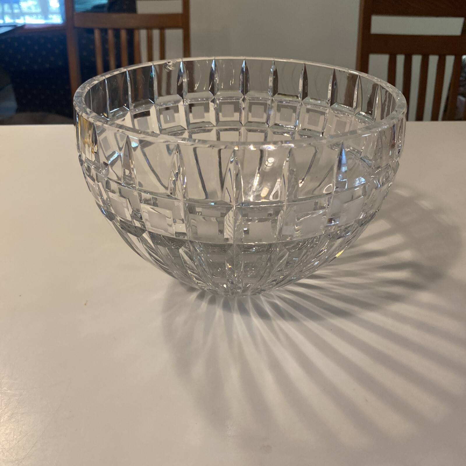 MARQUIS WATERFORD QUADRATA BOWL 5 3/4″ Tall X 7 1/2″ Wide – Poland