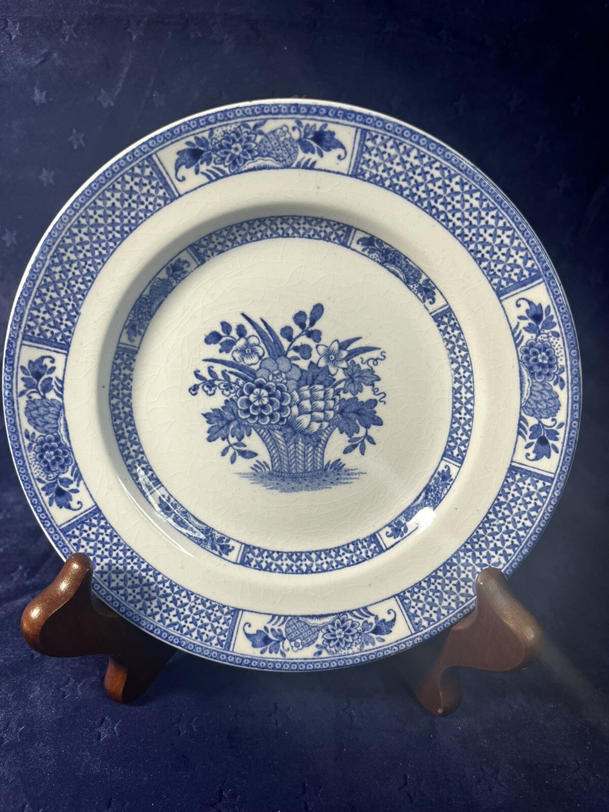 BOOTHS Vintage Set Of 4 Bread/Desert Plates NANKIN pattern English Silicon China
