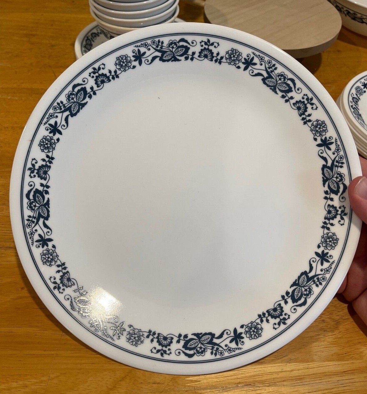 Corelle Pyrex Old Town Blue Onion Replacement Dishes Vintage Plate Bowl Cup