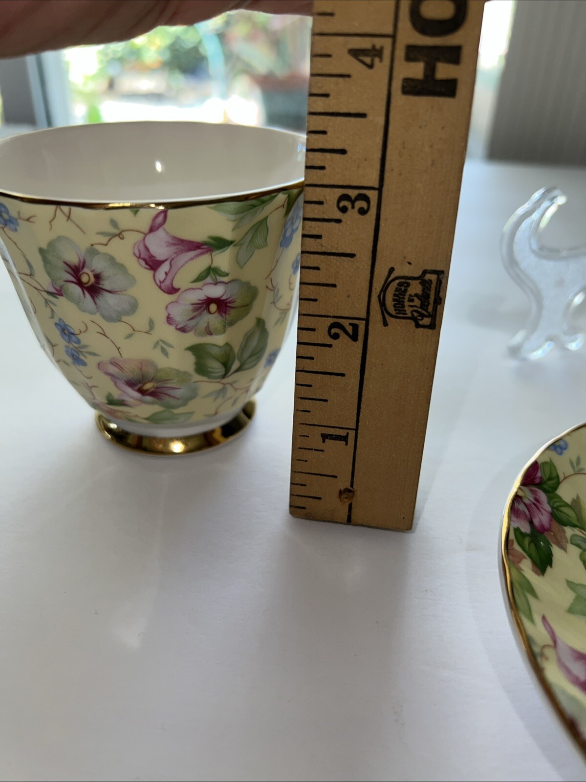 Staffordshire Royal Victorian St George , Dorset Rose Cup Saucer NOTEs