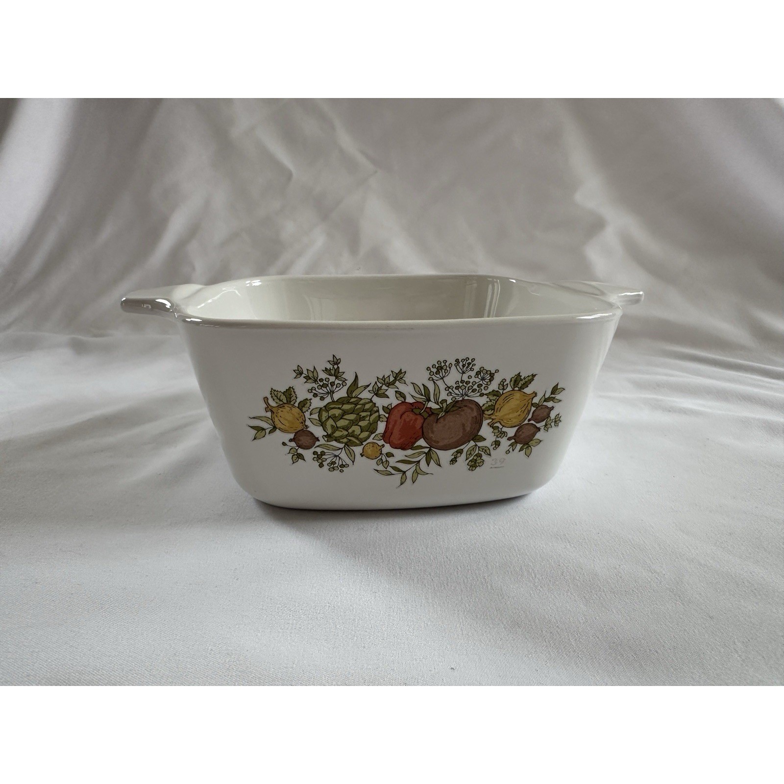 Vintage Corning Ware Spice of Life Mini Casserole Dish P-43-B No Lid 2 3/4 cup