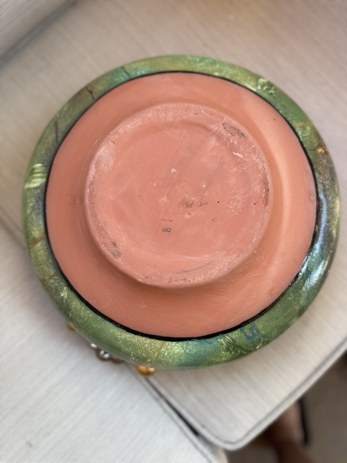McKenzie Childs Large Bowl 1 Pc