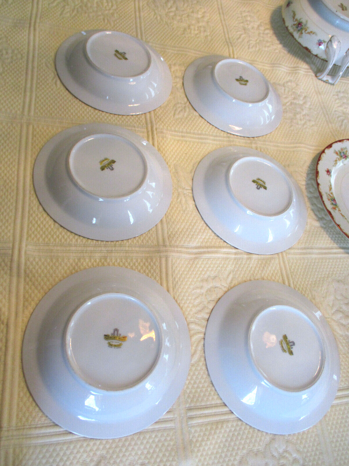 Vintage Harmony House “Wembley” Porcelain Dinner Set for 6 and Covered Tureen