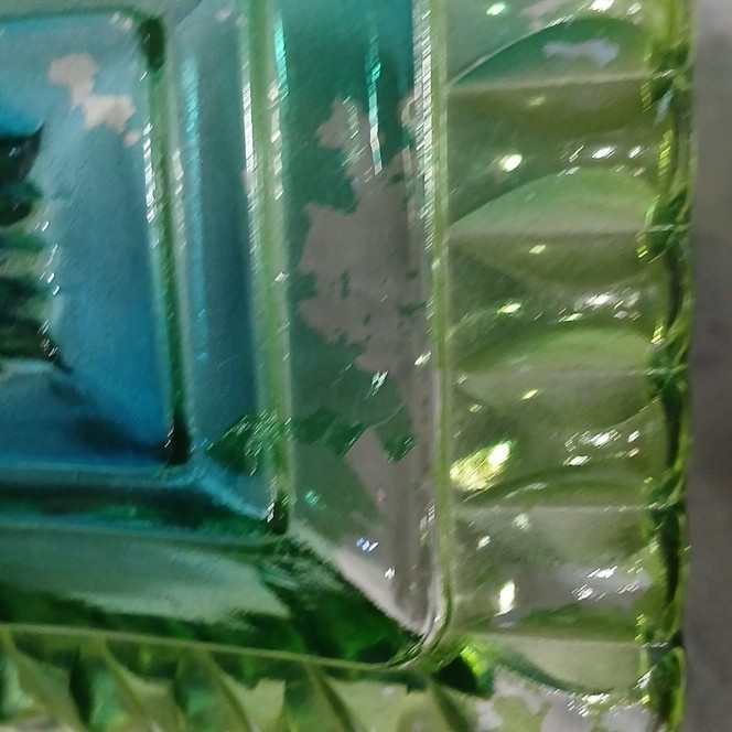 Vintage Jeannette Glass “Wedding Cake Box” Candy Dish