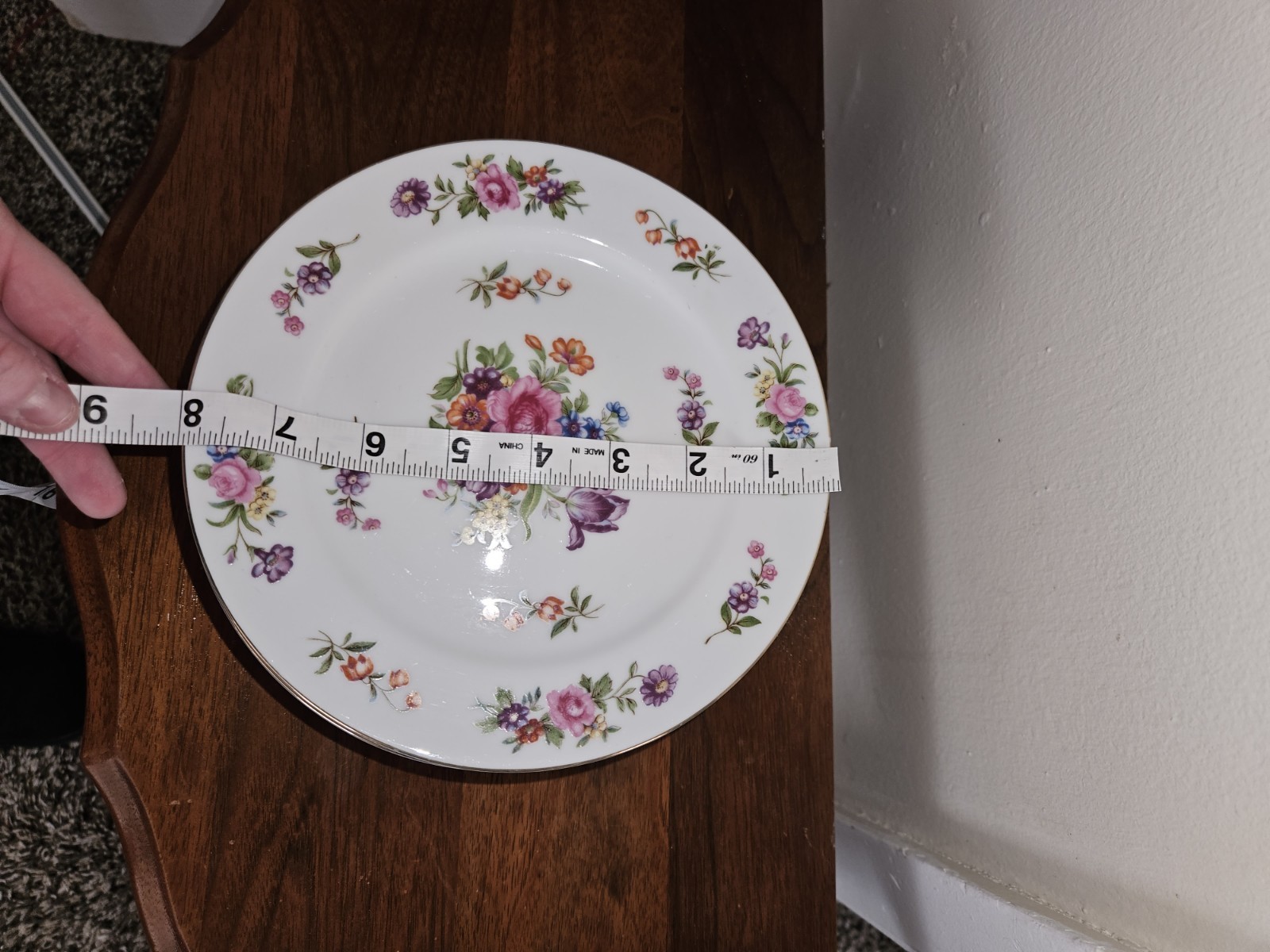 Vintage Harmony House Dresdania Salad Plates (10) Made In Occupied Japan