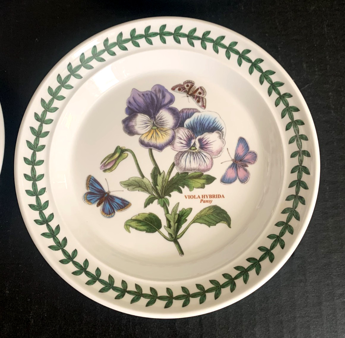 Portmeirion Botanic Garden 7.25″ Bread & Butter Dessert Plates Mix Set 4