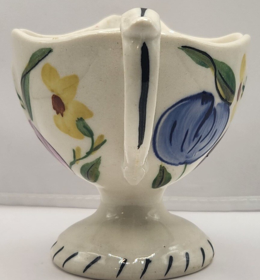 Vintage Blue Ridge China Easter Parade Creamer & Sugar Bowl