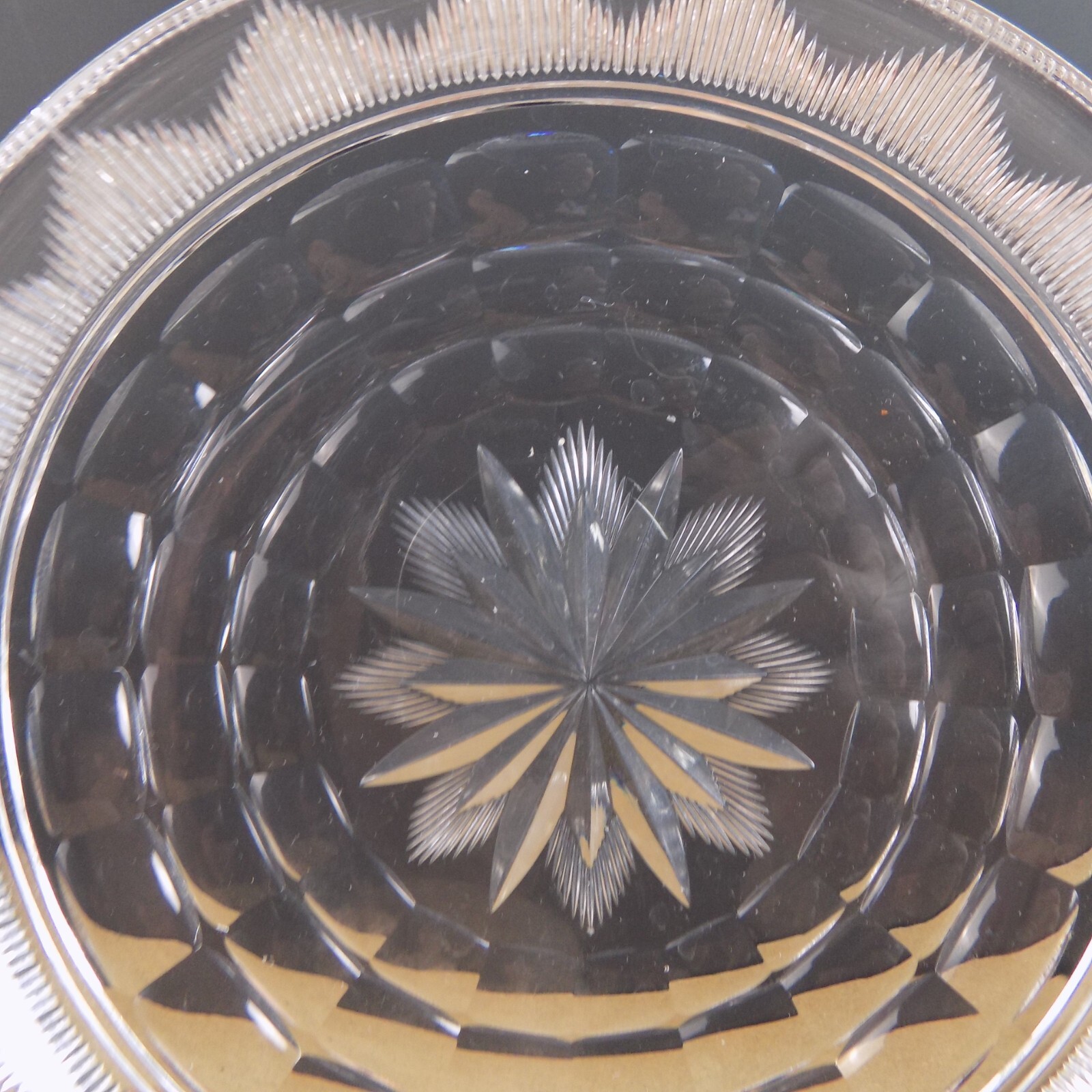 11 Bryce Cascade 737-4 Cut Glass Salad or Dessert Bowls 6″ Across