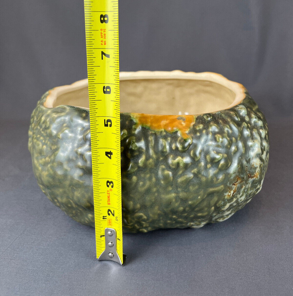 Patricia Garrett SQUASH TUREEN Lidded Bowl Great Impressions SIGNED c. 1997