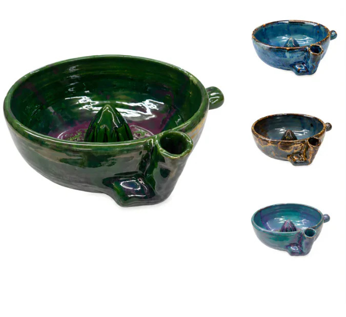 Hand made Berry Bowls available in 4 colors