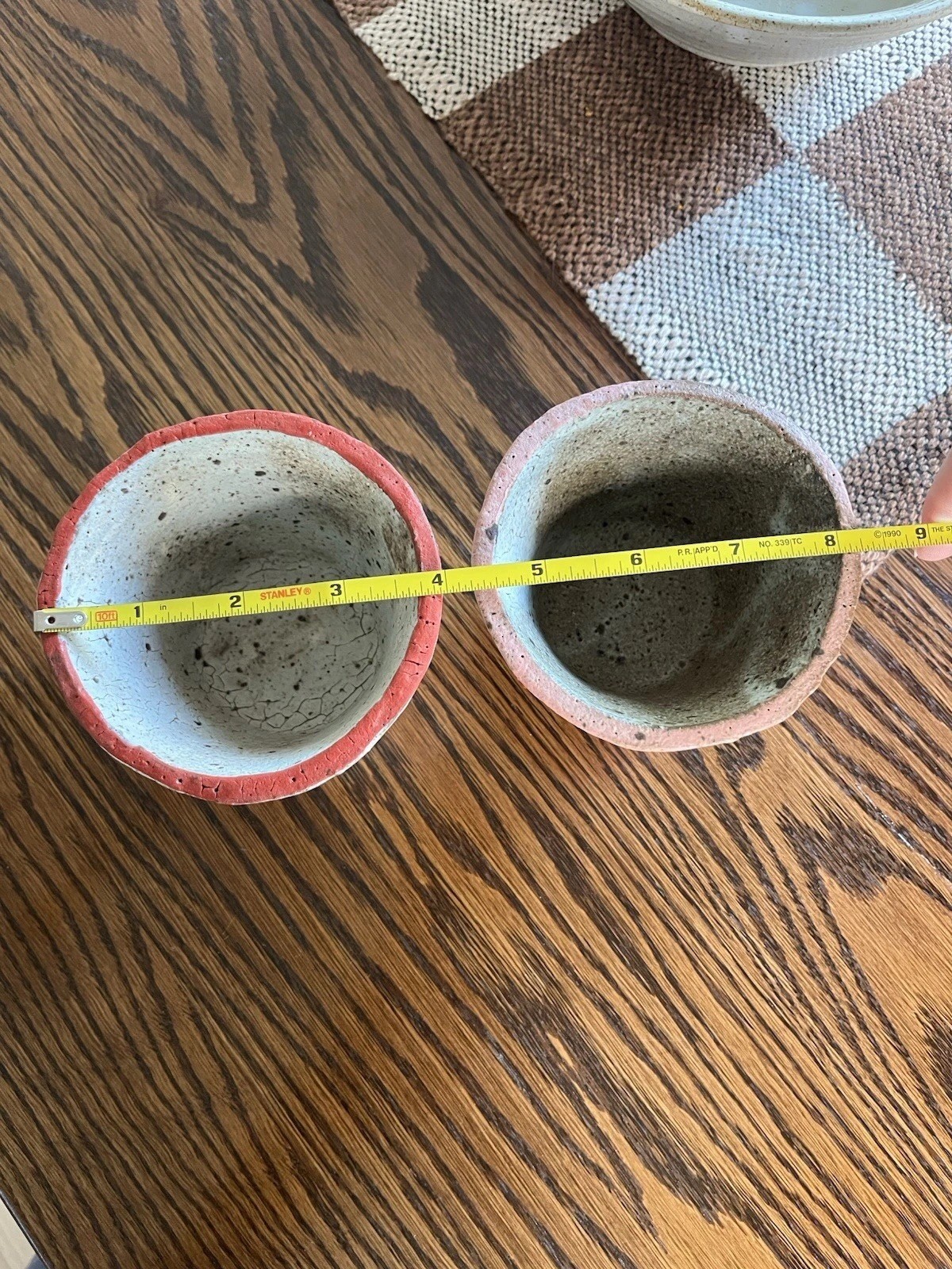Melissa Weiss Pottery – Set Of 2 Small Bowls – Handmade Ceramics