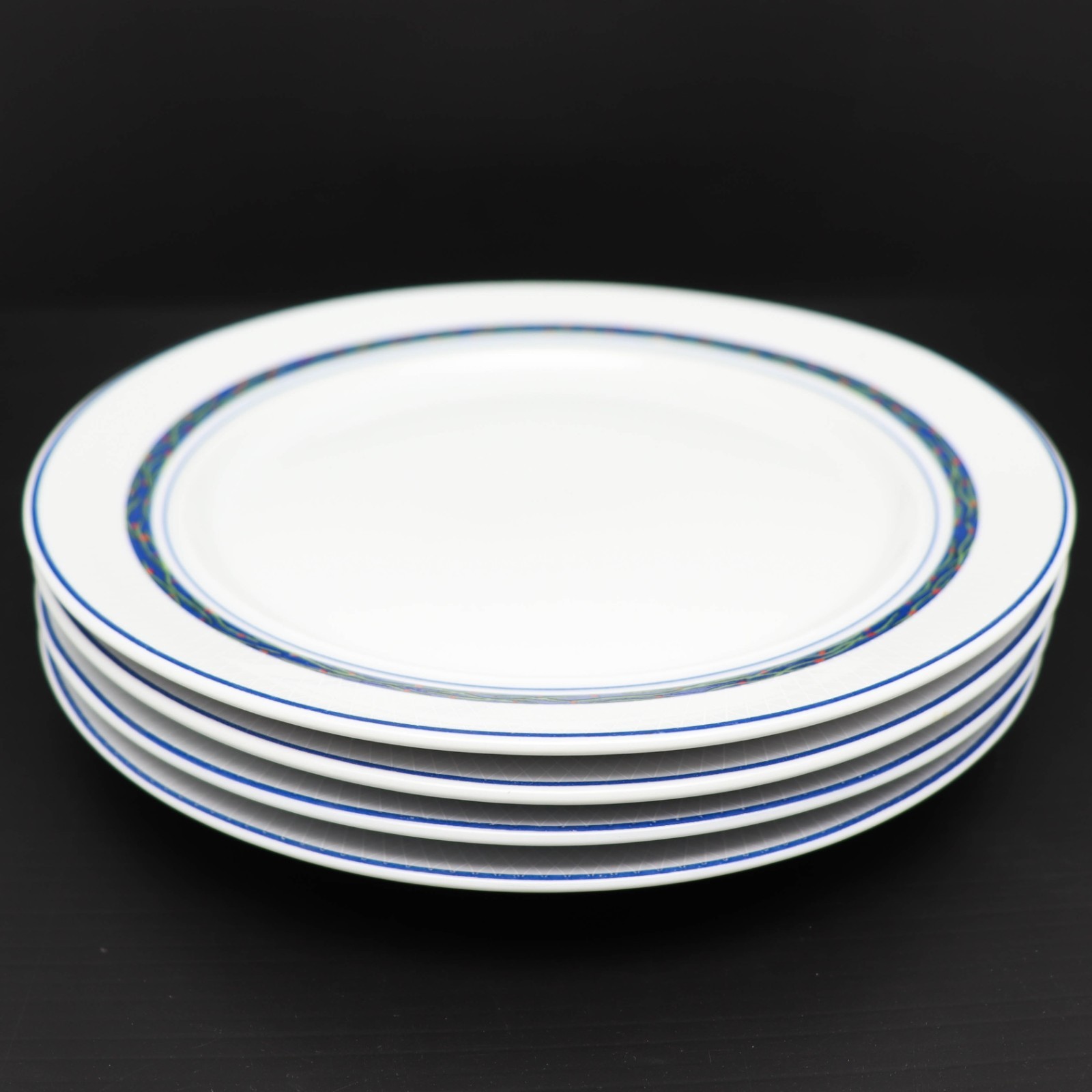 (6) Vintage DANSK NEW SCANDIA Salad Plates Portugal 9″