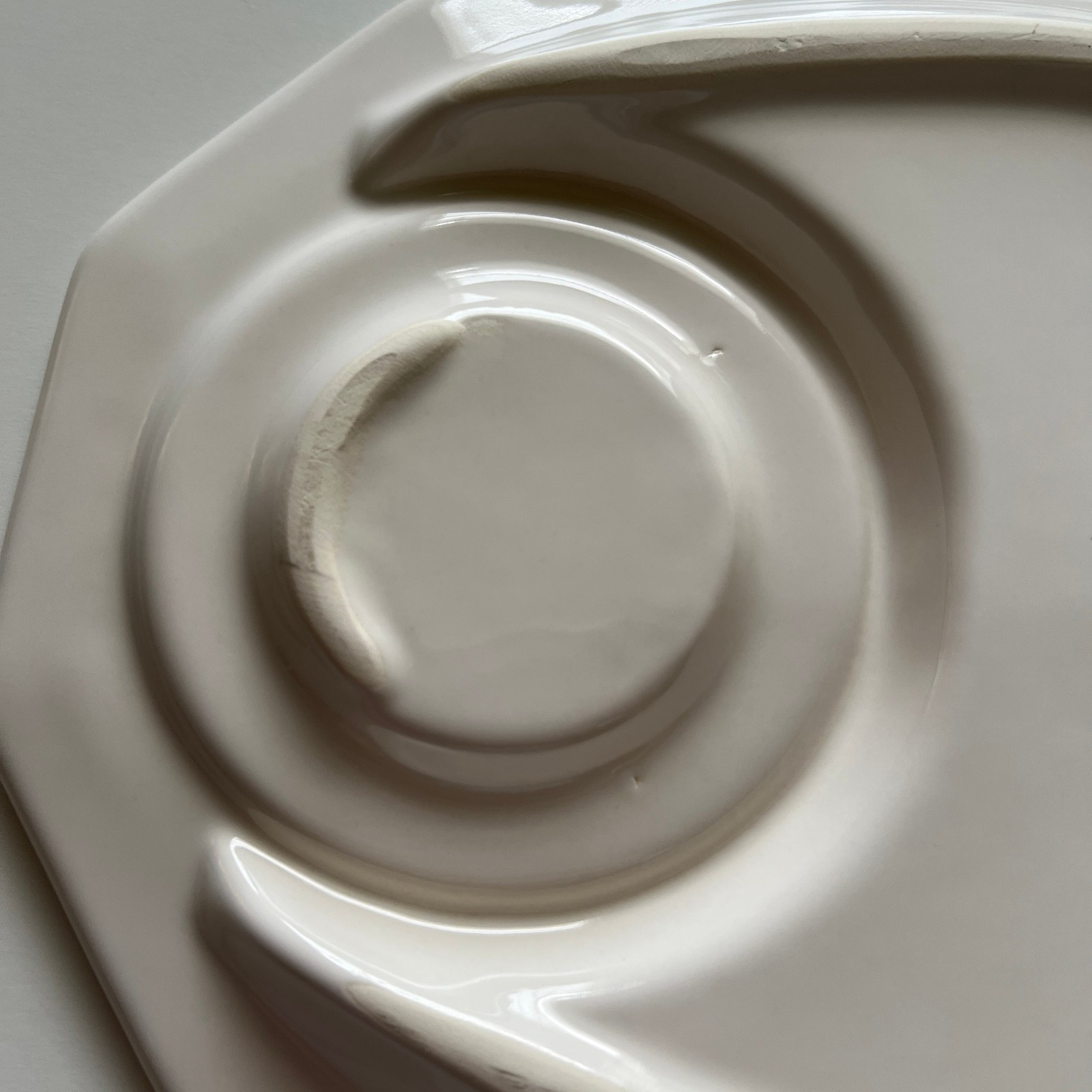 Vintage Pfaltzgraff Heritage White Snack Tray – 11.5in x 9in