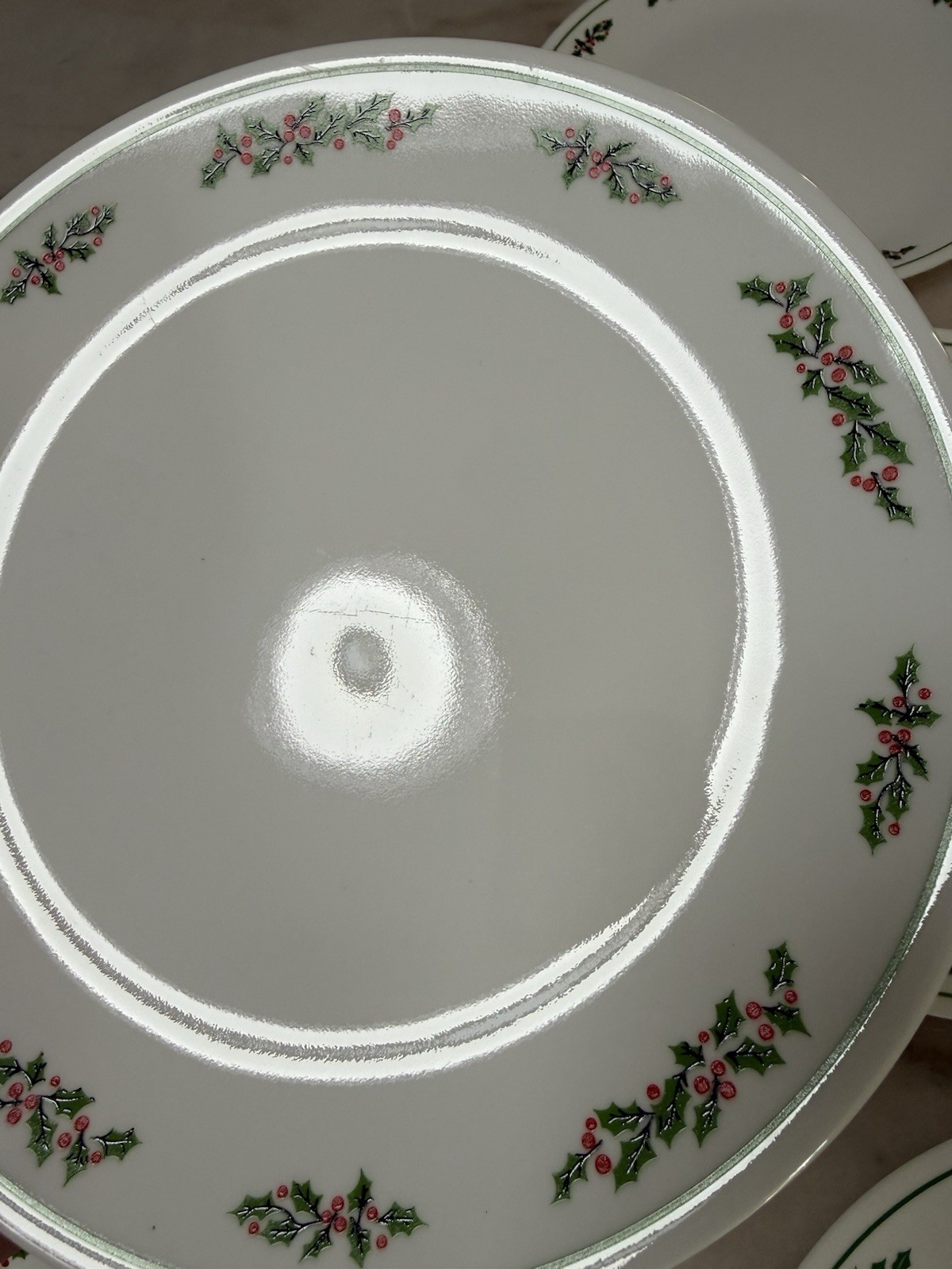 Set Of 6 Corelle By Corning Winter Holly Days Christmas Dinner Plates 10.25” 🎄