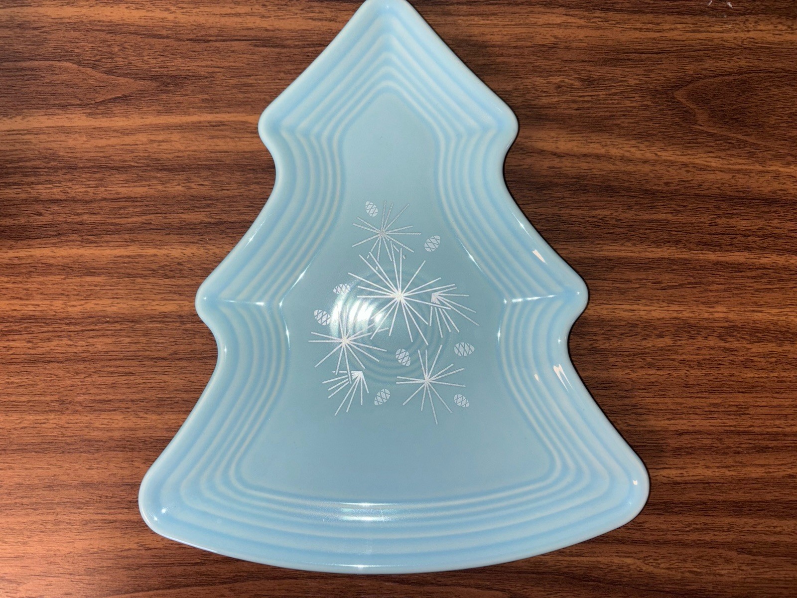 Fiesta HLCCA Tree Plate Atomic Pine On Sky 2026 Conference Exclusive Fiestaware