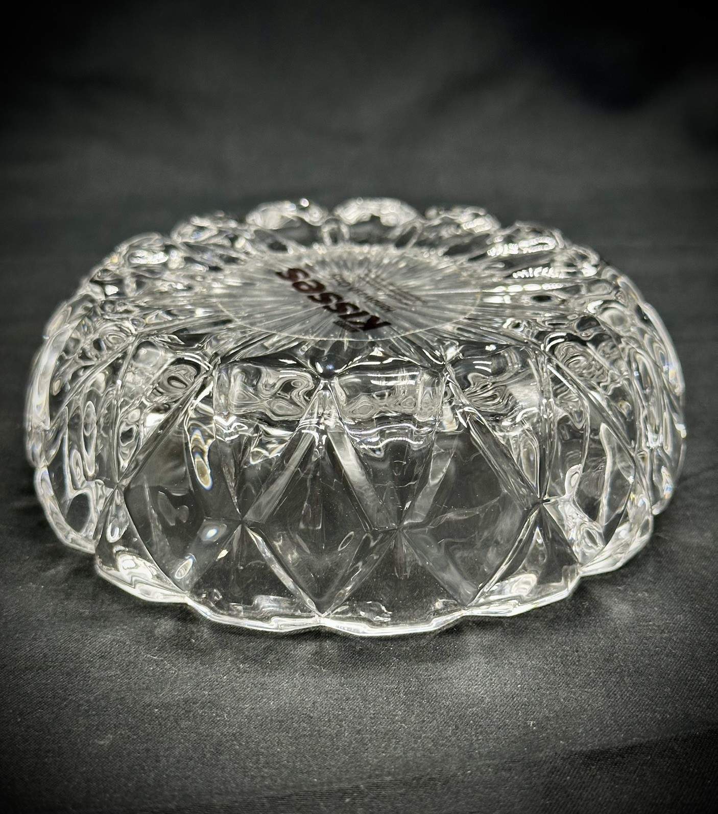 Hershey’s Kisses Shannon Godinger Crystal Clear Covered Candy Dish