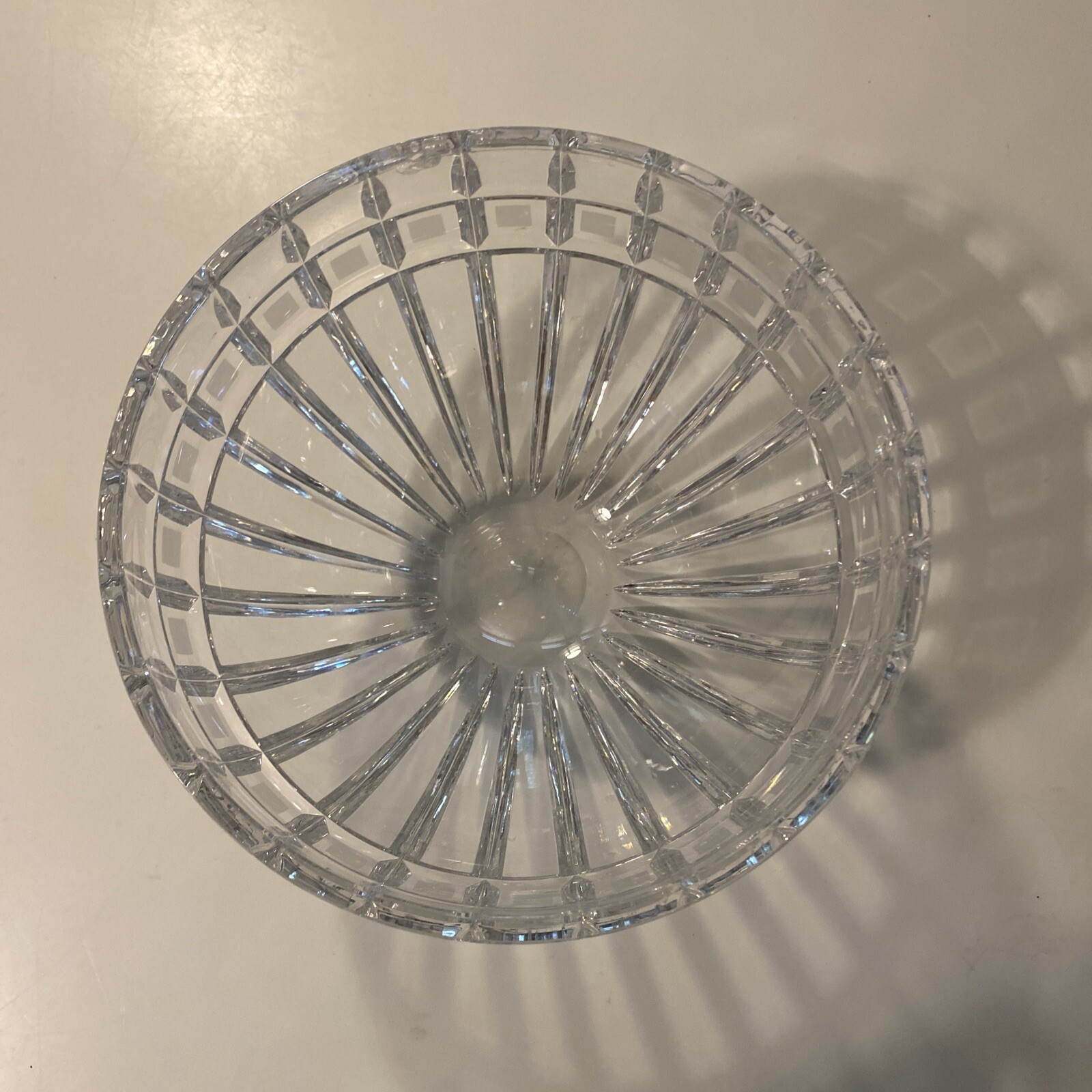 MARQUIS WATERFORD QUADRATA BOWL 5 3/4″ Tall X 7 1/2″ Wide – Poland