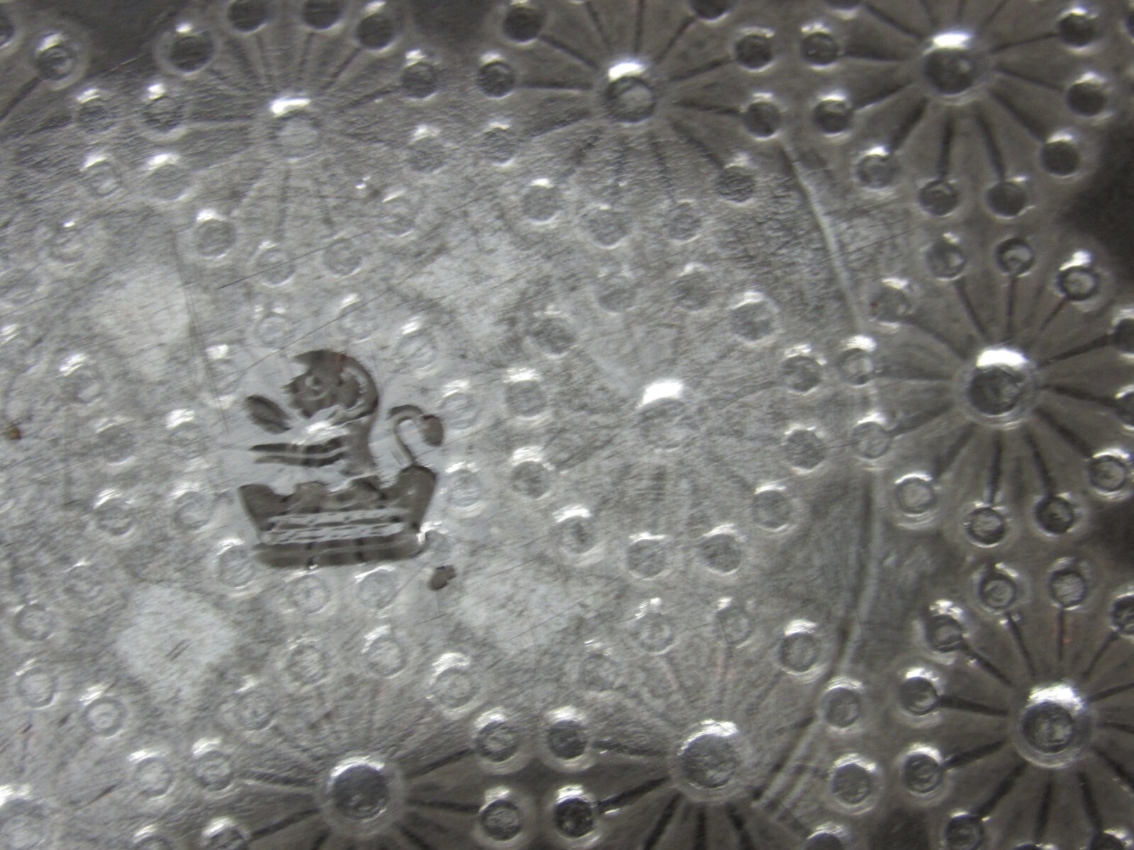 Victorian 1880’s Davidson Flint Glass England Clear Round Daily Bread Bowl/Plate