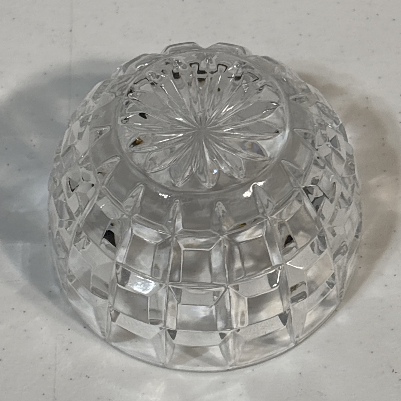 Marquis By Waterford Crystal Quadrata Bowl 3.5” Diameter Made In Poland
