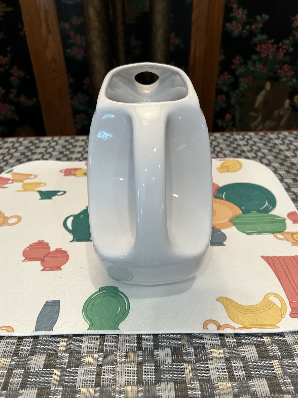 2023 Conference exclusive Harlequin Fusion Large Disk Pitcher, NEW!