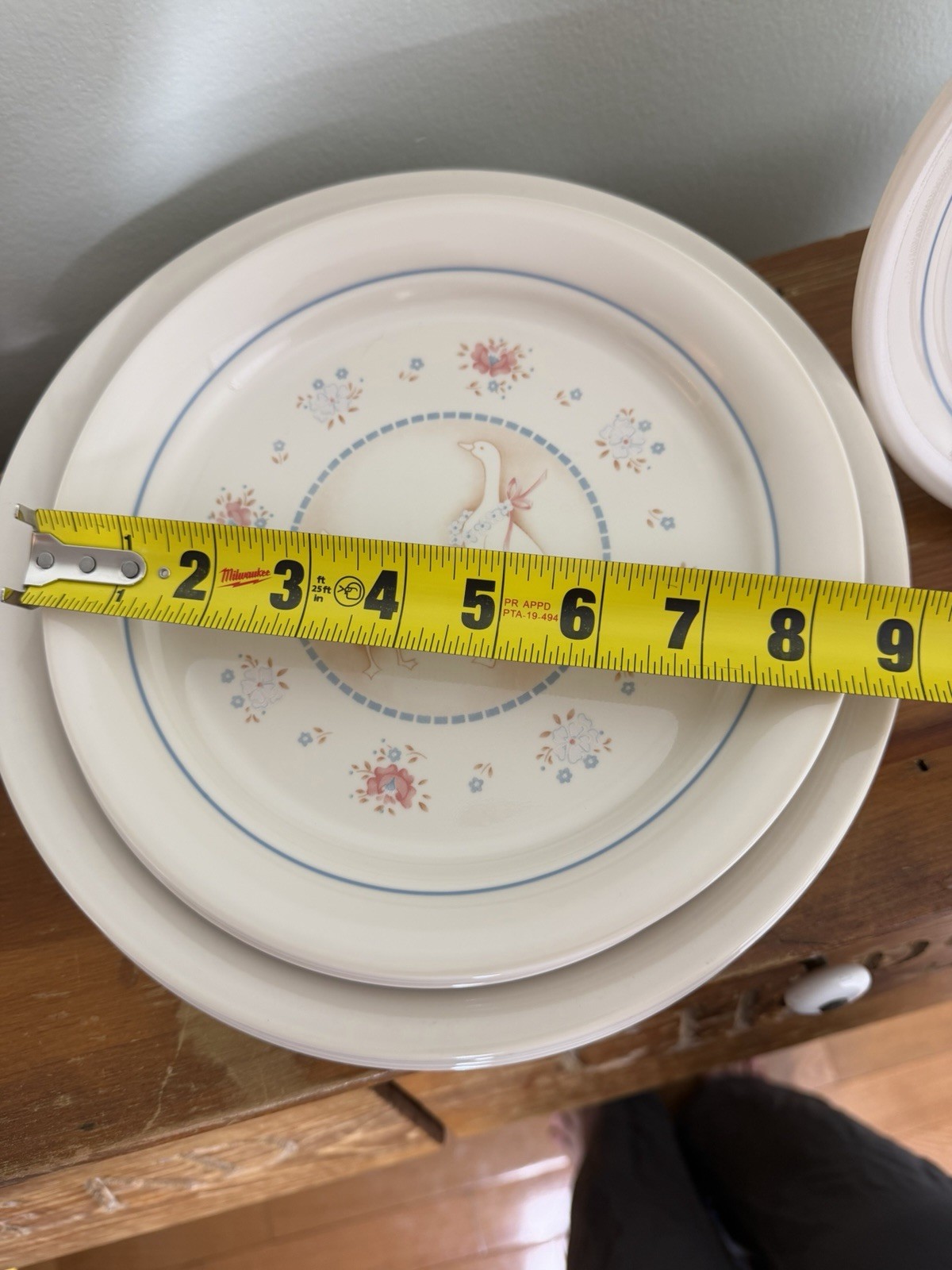 Corelle Country Promenade Dinner And Salad Plates