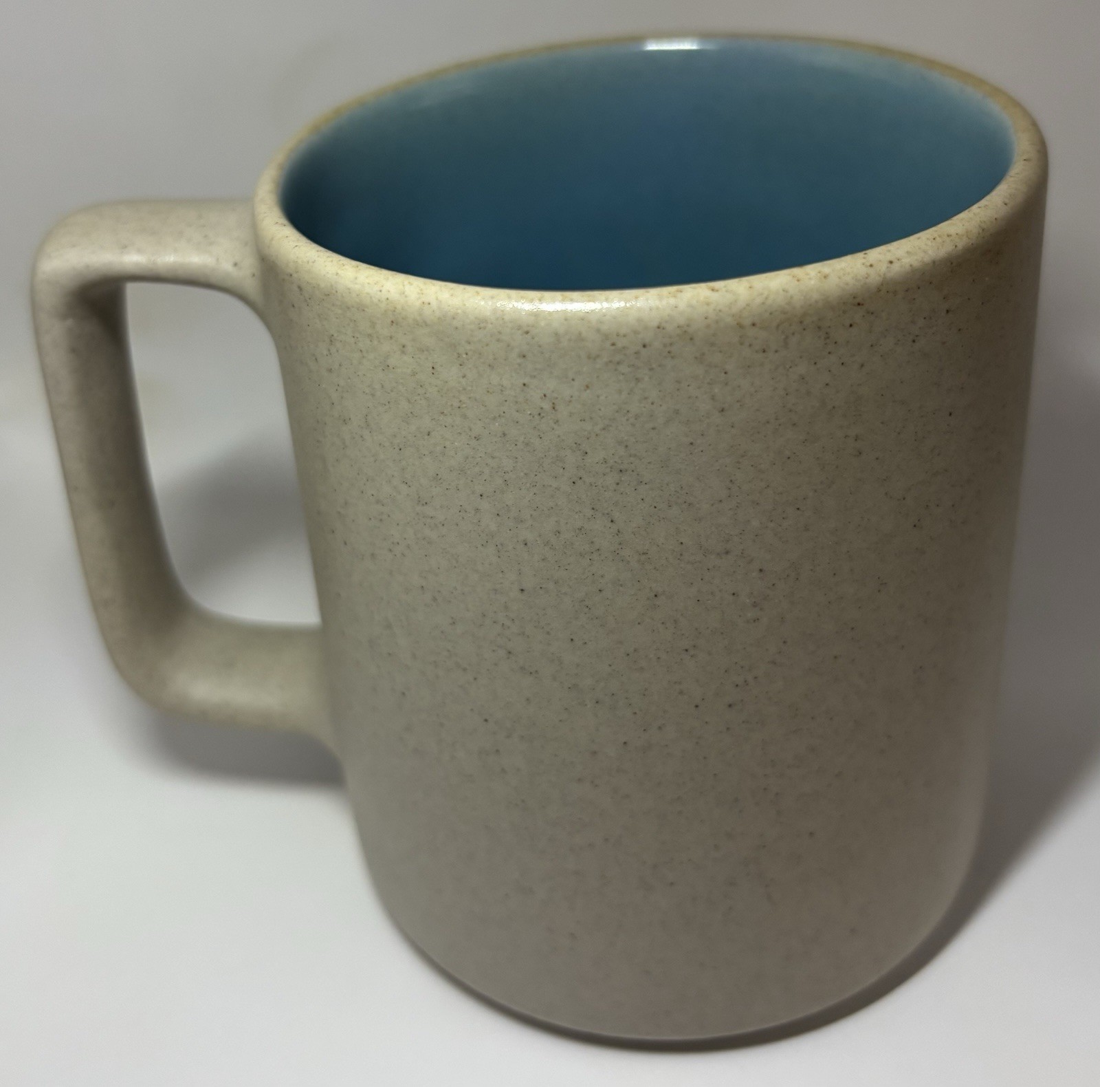 Pigeon Forge Pottery Pi Beta Phi Sorority Coffee Mug Gray & Blue