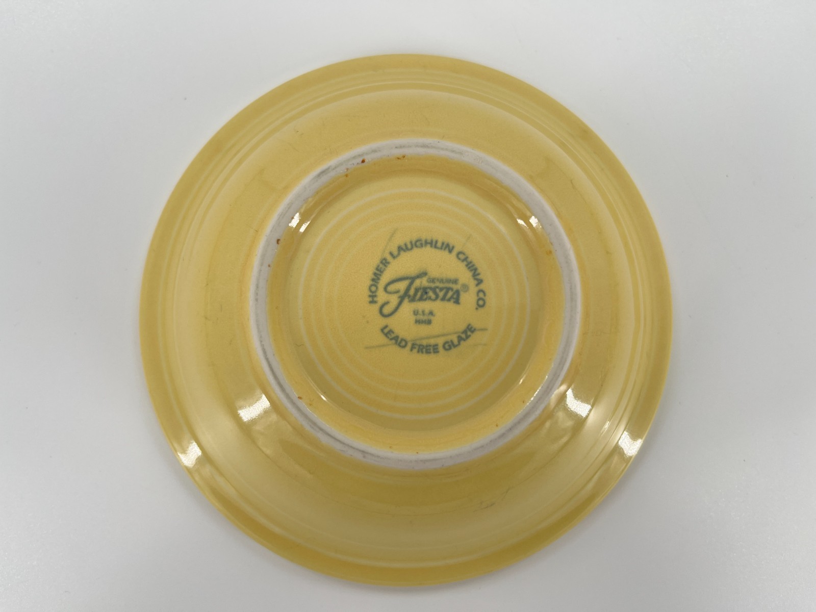 Fiesta Yellow 14pc Dinnerware Bowl Plate Mug Shaker Post-86 USA(No Butter Tray)