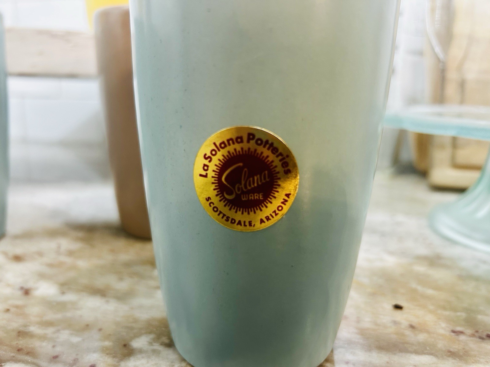 8 La Solana Pottery Tumblers
