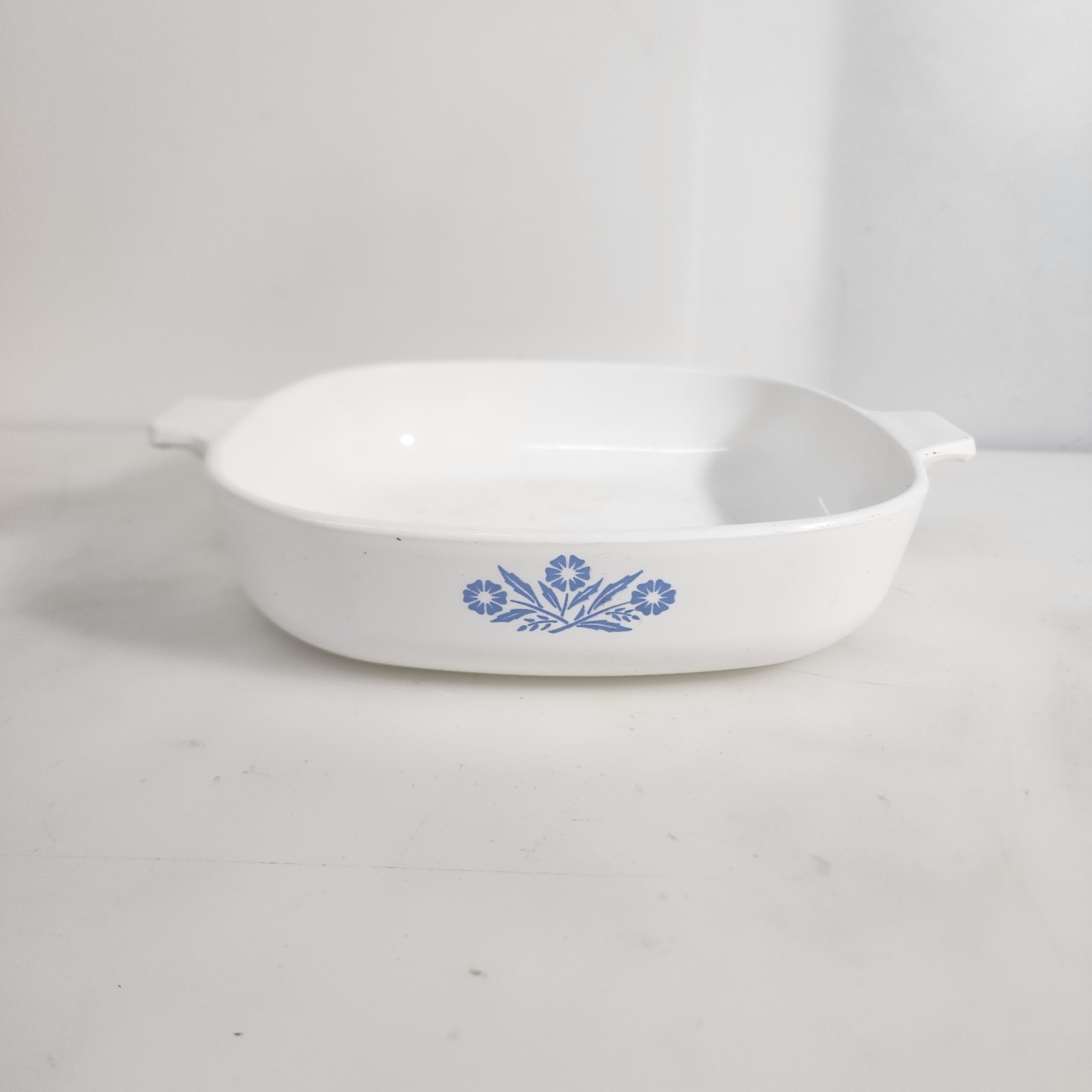 Corning Ware P-9-B A-2-B Blue Cornflower 2 1 Qt Casserole Dish Set Lot 2 USA